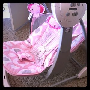 Fisher price baby girl swing.. Brand new